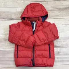 mont-bell 赤いダウンジャケット 110