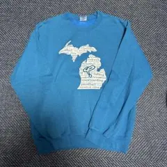 GILDAN ミシガン州プリント スウェット