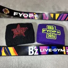B'z FYOP+ ・UNITE #02ガチャ　リストバンド&銀テープのサムネイル