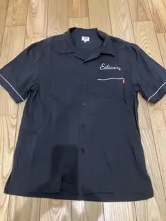 Edwin 半袖シャツ M 黒