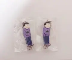 おそ松さん つながるめじるしアクリルチャーム 一松 2個セット