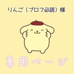 りんご（プロフ必読）様専用ページ