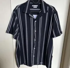 【美品】ZARA ザラ　メンズ ストライプ シャツ