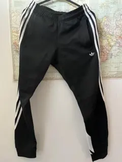 adidas ジャージパンツ M ブラック/ホワイト