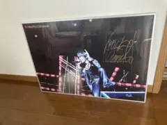た*ん様 フレーム付 氷室京介 L'EGOISTE 直筆サイン入ツアーポスター
