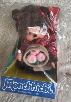 Monchhichi さくらシリーズぬいぐるみ 40cm Lサイズ ピンク色 - メルカリ