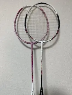 バドミントンラケット　ボルトリック2本セット　ヨネックス