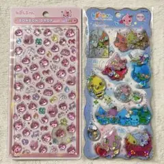 うるおいちゃん ボンボンドロップ ウォーターシール 2枚セット