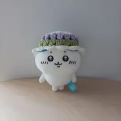 ハンドメイド　ちいかわ　帽子　もちっとぷちミニマスコット　おすわりぬいぐるみのサムネイル