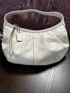 美品！未使用！コーチ　ショルダーバッグ　オフホワイト