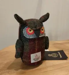 新品　Harris Tweed フクロウ