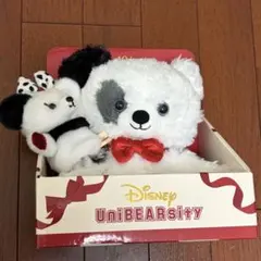 ユニベアクルエラ＆クッキークリームセット ディズニー ユニベア クッキークリーム 101匹わんちゃん クルエラ