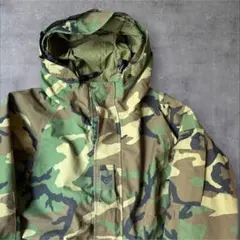 【米軍実物】90s ECWCS GEN1 ゴアテックス ウッドランドカモ M-L
