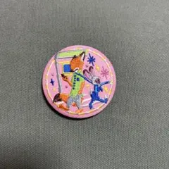 ディズニー 刺繍缶バッジ2 ズートピア