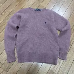 Polo by Ralph Lauren ウールニット ピンク Mサイズ