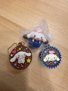 【早い者勝ち】シナモロールガチャガチャ食玩３点セット