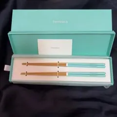 Tiffany & Co. 夫婦箸 + フォトアルバム+紙袋 - メルカリ