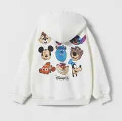 ザラ ベビー ディズニー 100周年 ミッキー フレンズ パーカー トレーナー