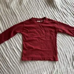 ZARA Baby 92 90サイズ　赤 長袖Tシャツ ポケット付き