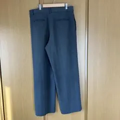 ユニクロ　タックワイドパンツ　ツータック　XL グレー⭐︎
