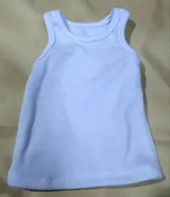スーパードルフィー用（SD17男の子用）シンプルな白いタンクトップ。カジュアル。