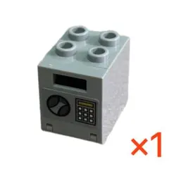 【LEGO】　コンテナボックス2×2×2　色ありハンドル、黄色の画面　1個