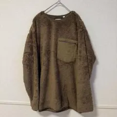 希少 UNIQLO ユニクロ×エンジニアードガーメンツプルオーバーフリース ボア