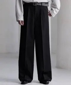 【CLEL】プライムTR セミワイドタックスラックス ストライプ Sのサムネイル