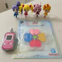 プリキュア カプセルフィギュア 一番くじ Ｇ賞 ラバーコースター リンクルン