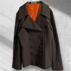 COBNOB テーラードジャケット　ダブルブレスト　昭和レトロ　ブラウン　M