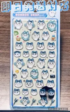 正規品✳︎新品未開封 ちいかわ ボンボンドロップシール【ハチワレ】