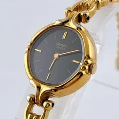 【希少/電池交換済】SEIKO　レディース腕時計　ゴールド　2320-6090