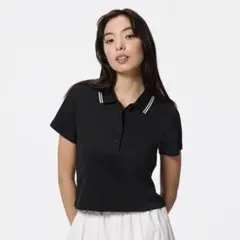 GU ラインポロシャツ(半袖) Sサイズ