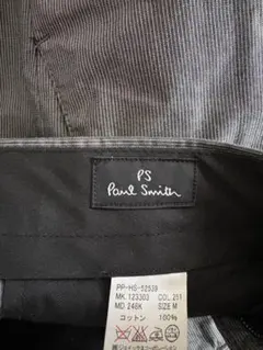 Paul Smith コットン スラックス Mサイズ グレーのサムネイル