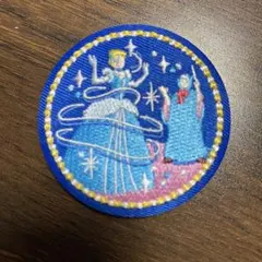 Disney Characters 刺繍缶バッジビスケット２　シンデレ