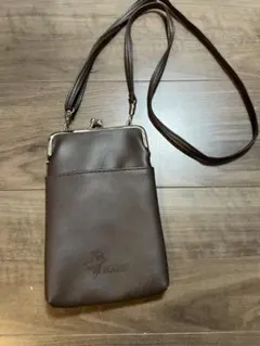 MOOMIN ムーミン スマホショルダーバッグ 브라운