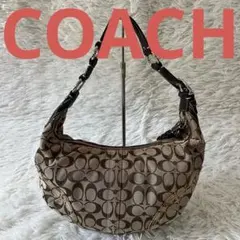 【超希少】COACH コーチ ホーボー ワンショルダー ハーフムーン