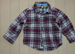 babyGap チェックシャツ ベビー服95サイズ