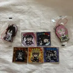 鬼滅の刃 無限城編 ビックリマンシール 伊黒 甘露寺ラバーストラップ セット