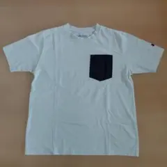 LOGOS 　ジッパーポケット Tシャツ Lサイズ ホワイトのサムネイル
