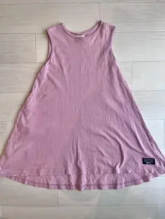 【着画あり】BREEZE✳︎Aラインシルエット　ノースリーブワンピース　110