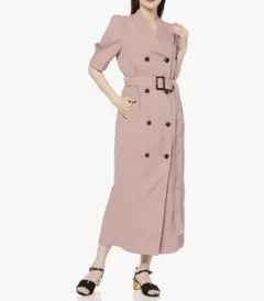 スナイデル トレンチタイトロングワンピース