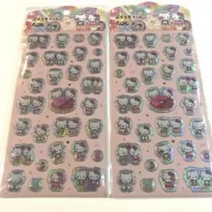 サンリオ　キティ　ダニエル　ぷくっとシール