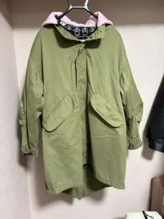 ロング丈 オーバーサイズマウンテンパーカー