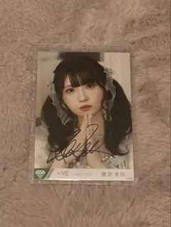菅波美玲 ノイミー ガラポン A賞 直筆サイン パネル - メルカリ