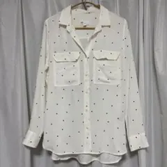 GAP 長袖シャツ スター柄 ホワイト XSのサムネイル