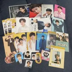 長尾謙杜なにわ男子Myojo厚紙シール付録カードKAMIGATA BOYS