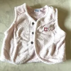 ファミリア　ピンクfamiliar Babygro ベビーベスト 50~65cm