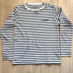 mont-bell モンベル 長袖 紺色ボーダー