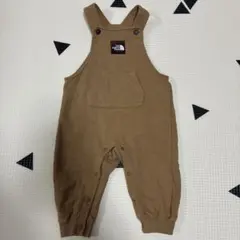 THE NORTH FACE ブラウンオーバーオール 80 - メルカリ
